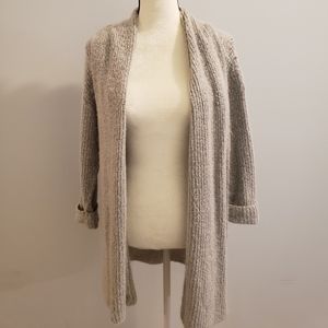 Gray cardigan